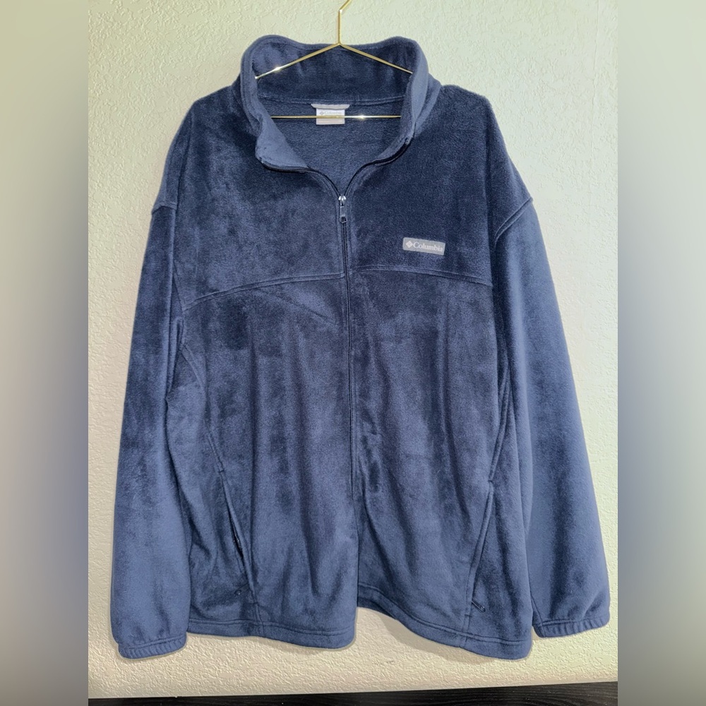 Men’s Columbia Blue Fleece Jacket
